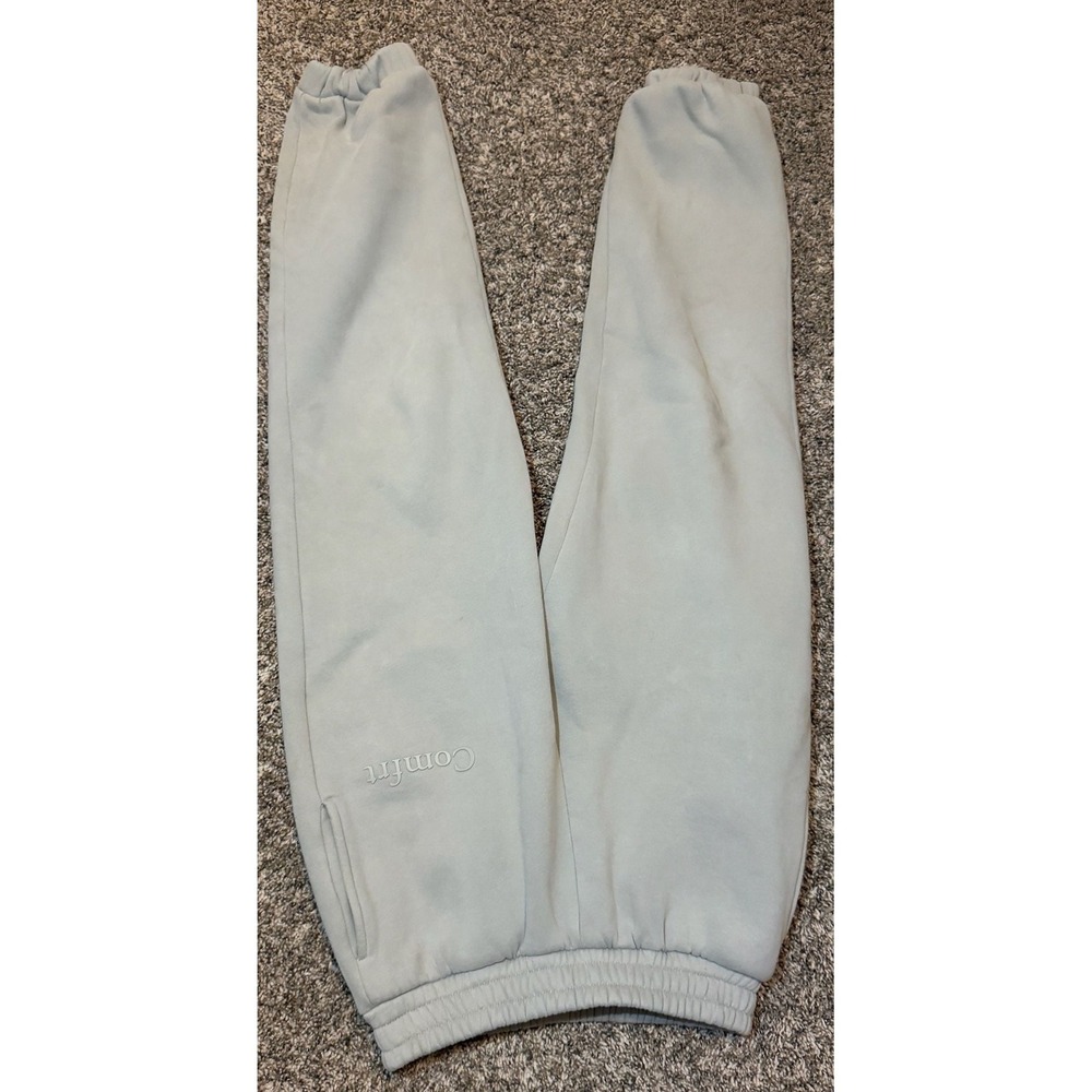Comfrt Co. Heavyweight Cloud Fleece Jogger Sweatpants in Silver Cloud